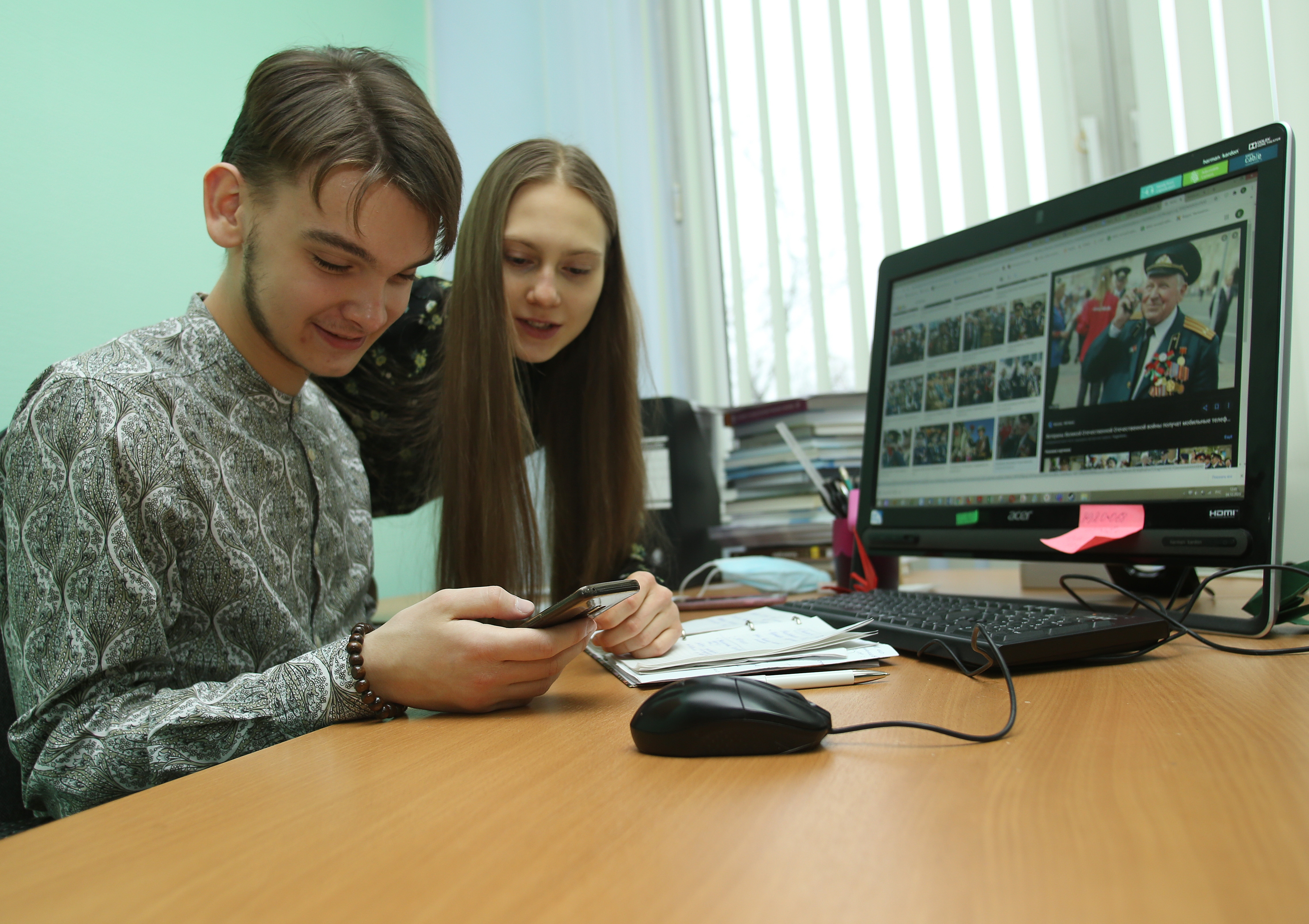 Представители Дворца культуры Щербинки подготовили онлайн-проект. Фото: Наталия Нечаева, «Вечерняя Москва»