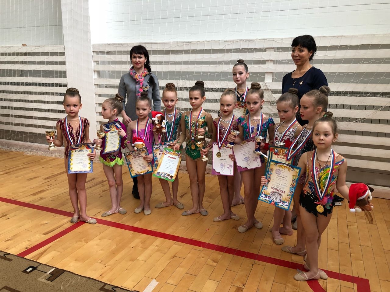 Воспитанницы детско-юношеской спортивной школы поедут на турнир по гимнастике