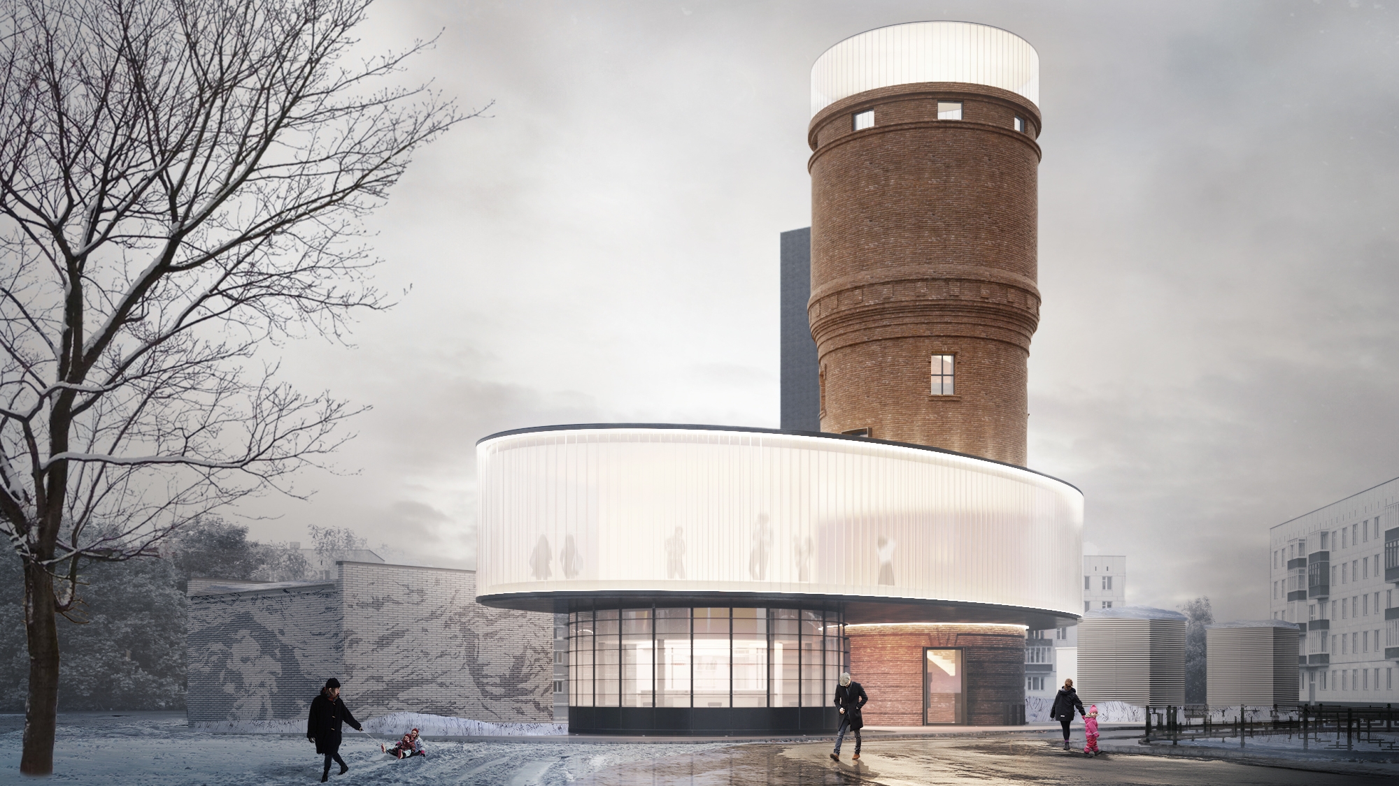 Проект преобразования водонапорной башни в Щербинке представят на Всемирном фестивале архитектуры 