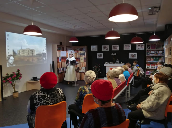 Литературная гостиная прошла в Центральной библиотеки Щербинки. Фото: официальная страница ЦБС в социальных сетях